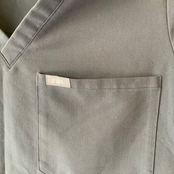 Figs Scrubs Top Blue Size Small - Picture 4 of 6